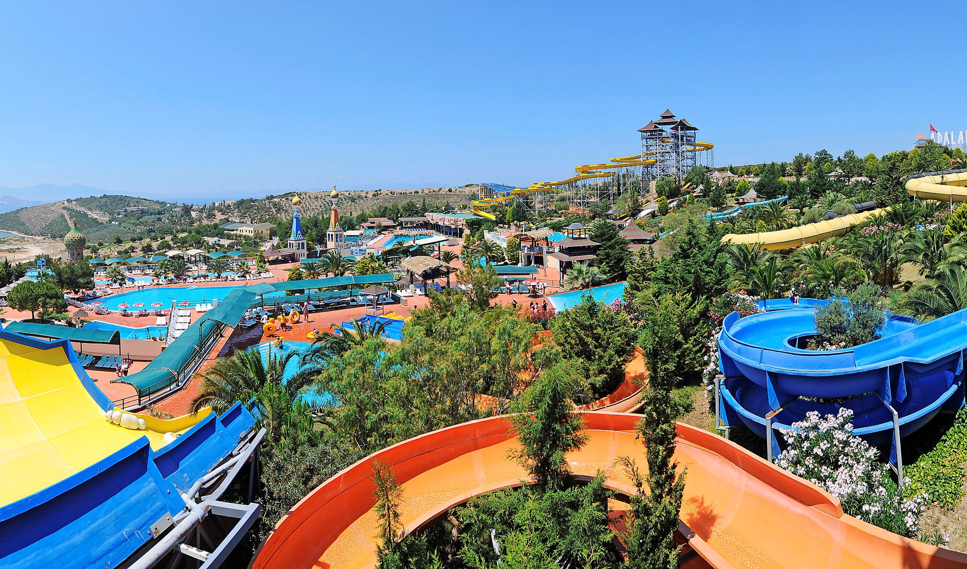 Adaland Water Park In Kusadasi - Didim Tour