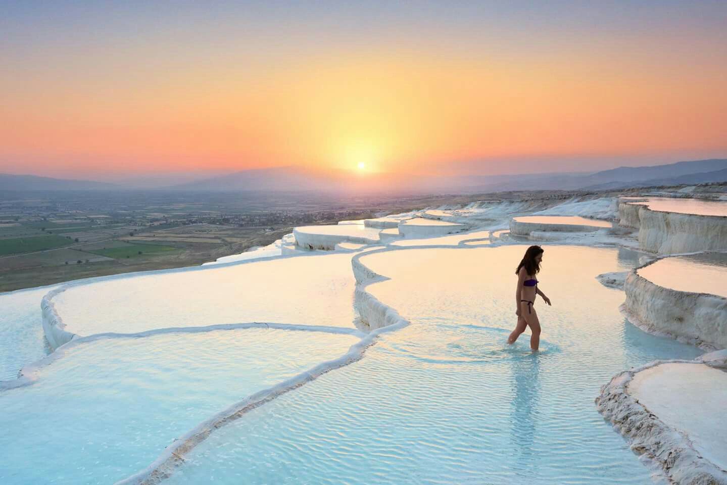 Altınkum'dan Pamukkale Turu | Termal Mucize ve Antik Kalıntılar