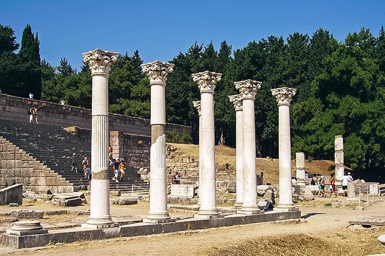 Historyczne miejsca wyspy KOS